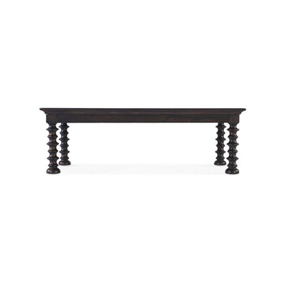 Big Sky Turned Leg Cocktail Table