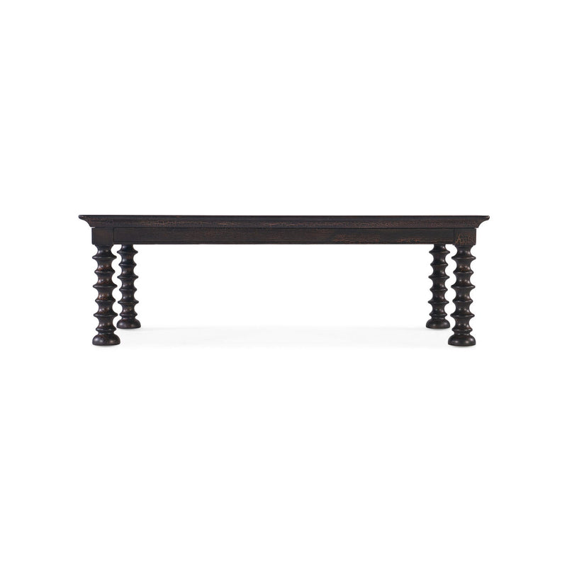Big Sky Turned Leg Cocktail Table