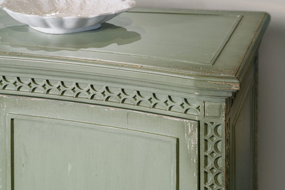Charleston Two-Door Accent Chest - Verdigris Green