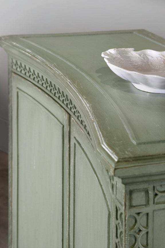Charleston Two-Door Accent Chest - Verdigris Green
