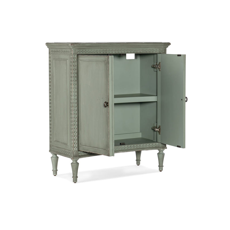 Charleston Two-Door Accent Chest - Verdigris Green