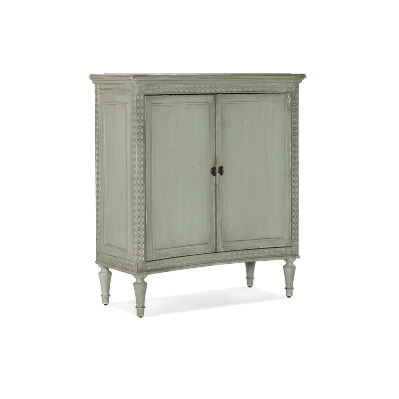 Charleston Two-Door Accent Chest - Verdigris Green
