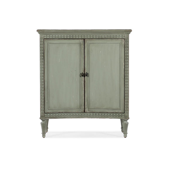 Charleston Two-Door Accent Chest - Verdigris Green