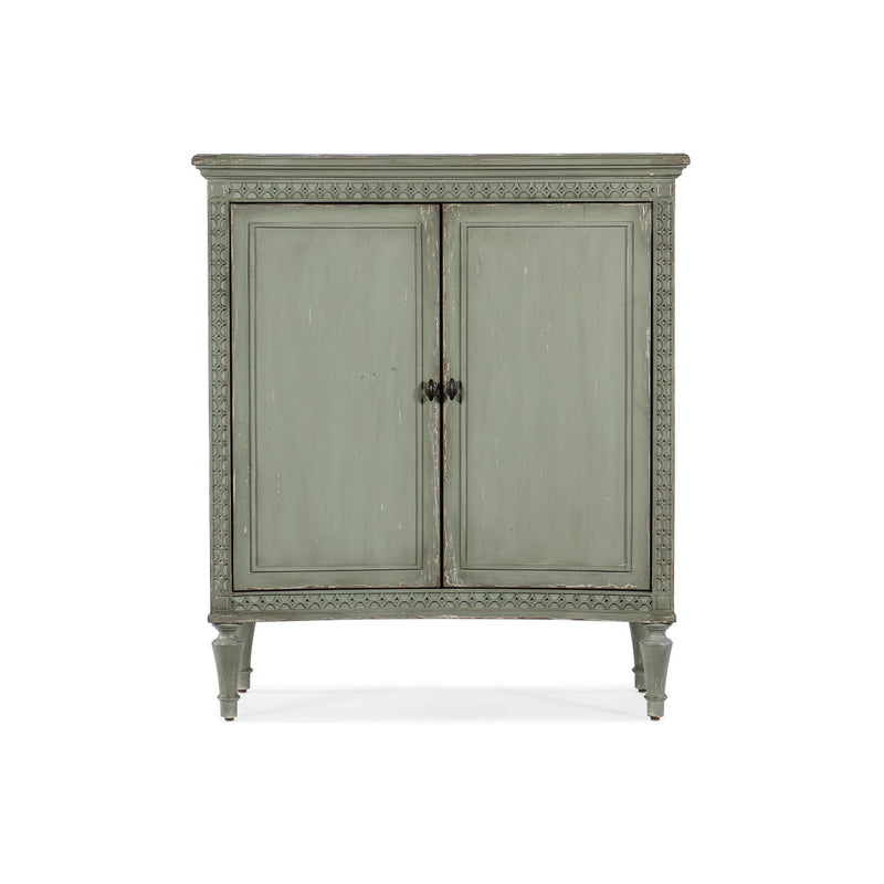 Charleston Two-Door Accent Chest - Verdigris Green