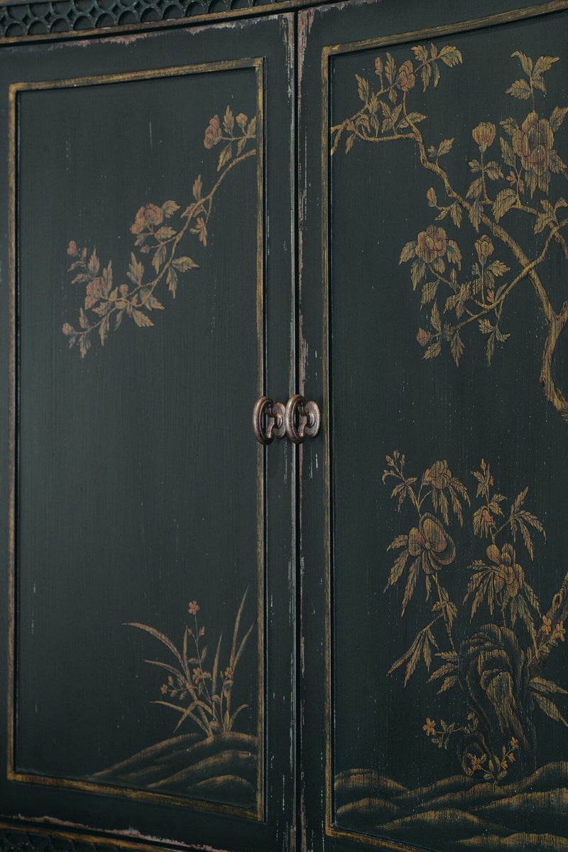 Charleston Two-Door Accent Chest - Charleston Green