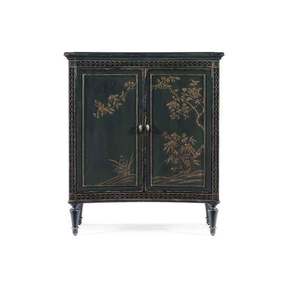 Charleston Two-Door Accent Chest - Charleston Green