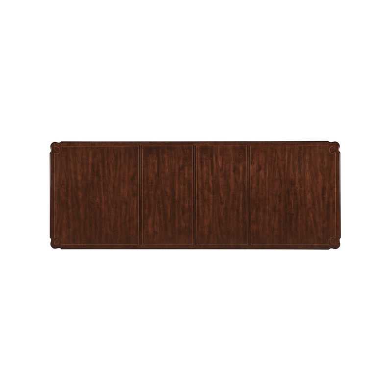Charleston Rectangle Leg Dining Table w-2-22in Leaves
