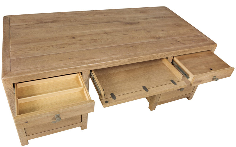 Driftwood Executive Desk - Buckboard