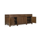 Driftwood Executive Desk - Worn Saddle