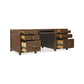 Driftwood Executive Desk - Worn Saddle