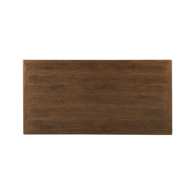 Driftwood Executive Desk - Worn Saddle