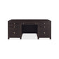 Driftwood Executive Desk - Burnt Timber