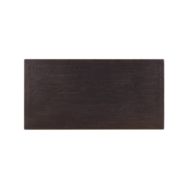 Driftwood Executive Desk - Burnt Timber