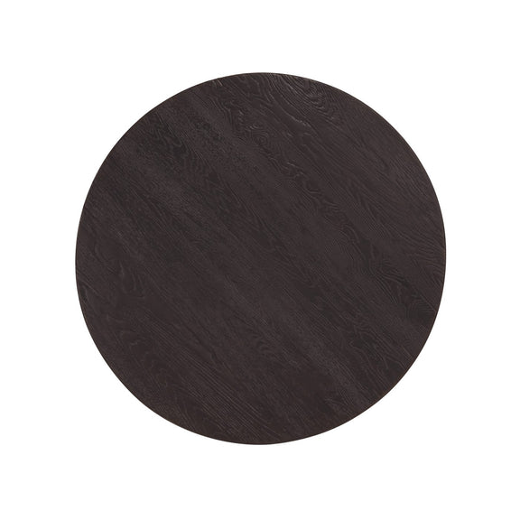 Driftwood 48in Round Dining Table - Burnt Timber
