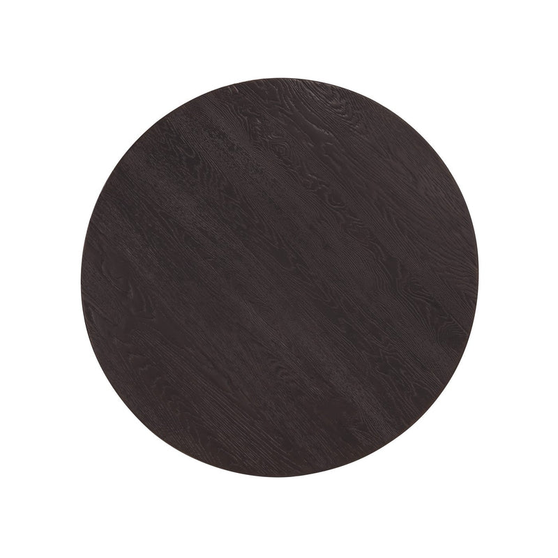 Driftwood 48in Round Dining Table - Burnt Timber
