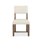 Driftwood Upholstered Side Chair - Worn Saddle