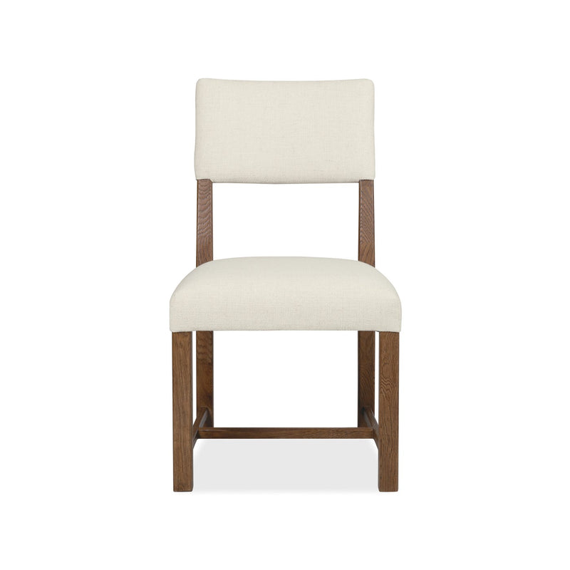 Driftwood Upholstered Side Chair - Worn Saddle