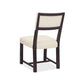Driftwood Upholstered Side Chair - Burnt Timber