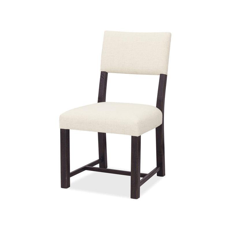 Driftwood Upholstered Side Chair - Burnt Timber