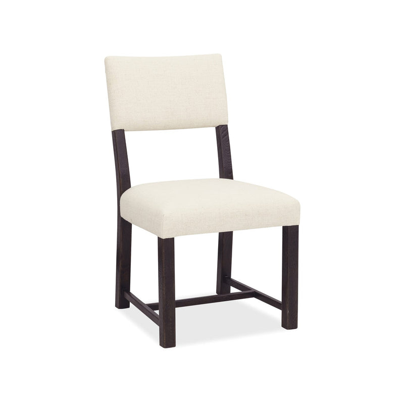 Driftwood Upholstered Side Chair - Burnt Timber