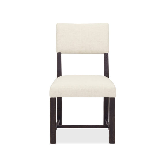 Driftwood Upholstered Side Chair - Burnt Timber