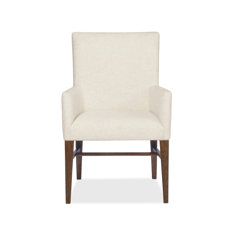 Driftwood Upholstered Arm Chair - Worn Saddle