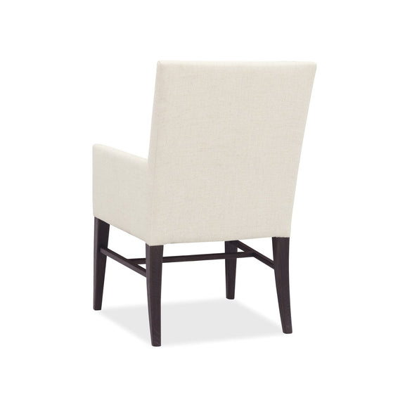 Driftwood Upholstered Arm Chair - Burnt Timber