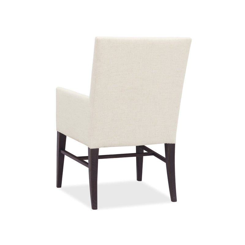 Driftwood Upholstered Arm Chair - Burnt Timber