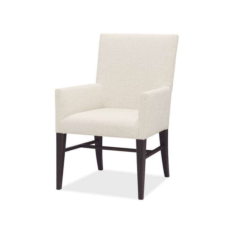 Driftwood Upholstered Arm Chair - Burnt Timber