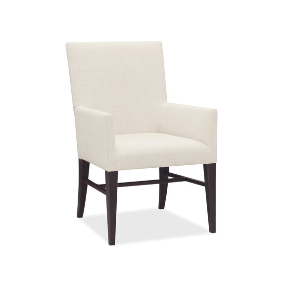 Driftwood Upholstered Arm Chair - Burnt Timber