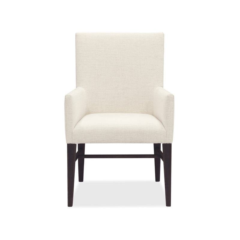 Driftwood Upholstered Arm Chair - Burnt Timber