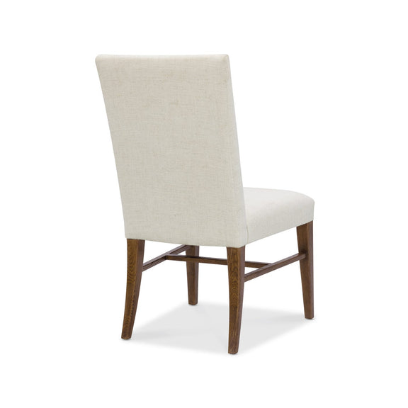 Driftwood Upholstered Side Chair - Worn Saddle