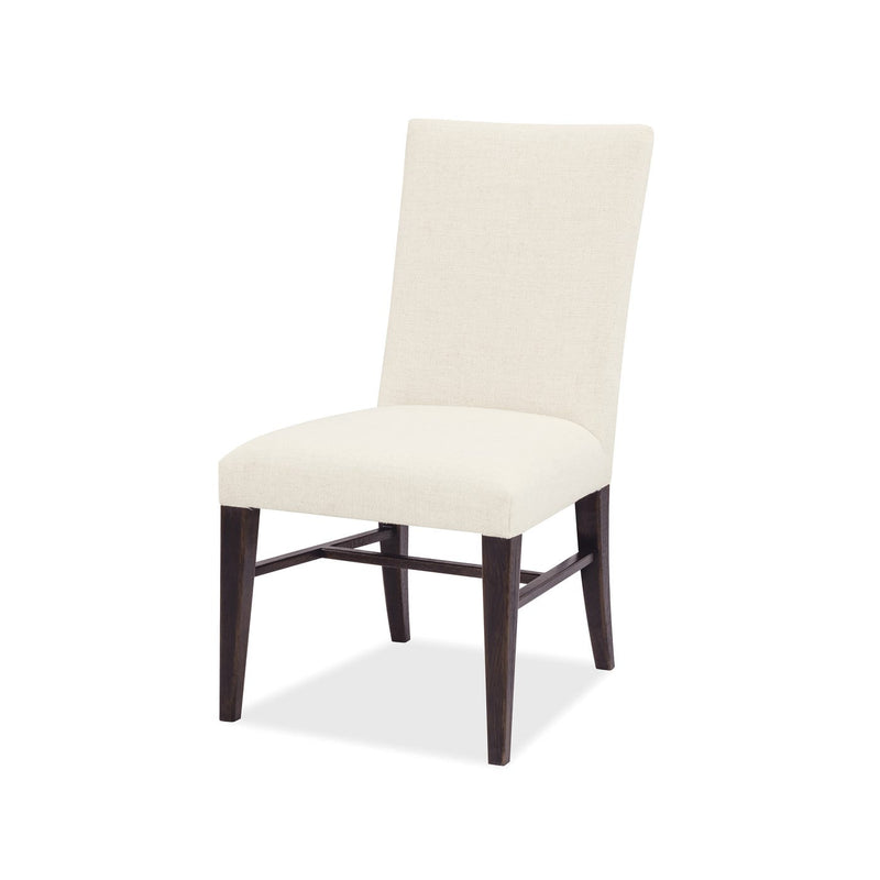 Driftwood Upholstered Side Chair - Burnt Timber