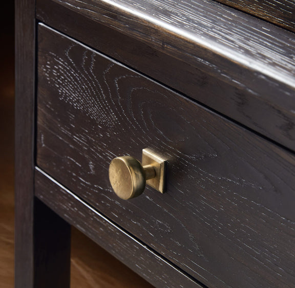 Driftwood Display Sideboard - Burnt Timber
