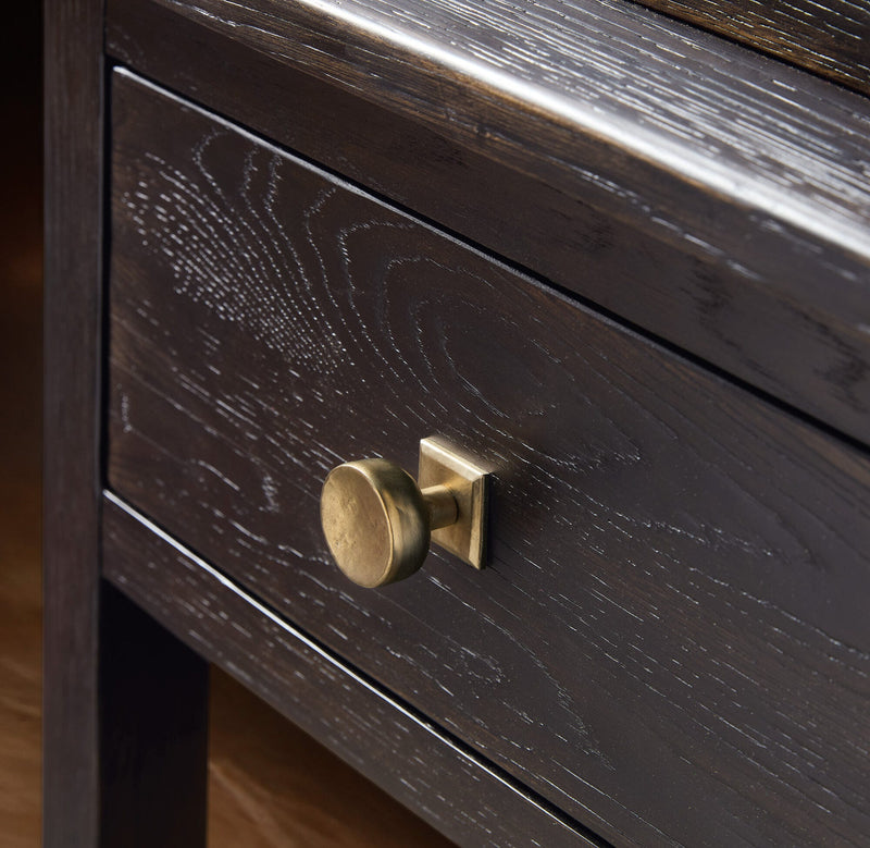 Driftwood Display Sideboard - Burnt Timber