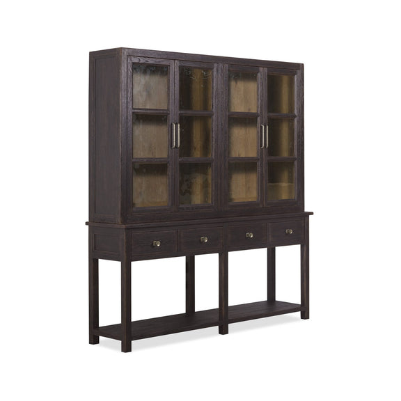 Driftwood Display Sideboard - Burnt Timber