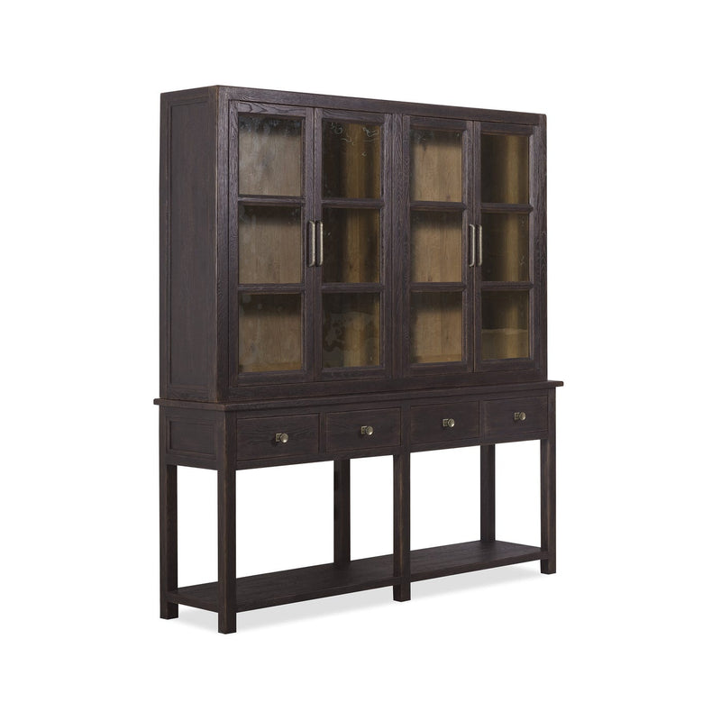 Driftwood Display Sideboard - Burnt Timber
