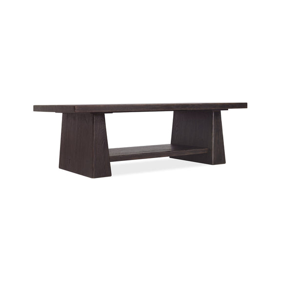 Driftwood Rectangle Cocktail Table - Burnt Timber