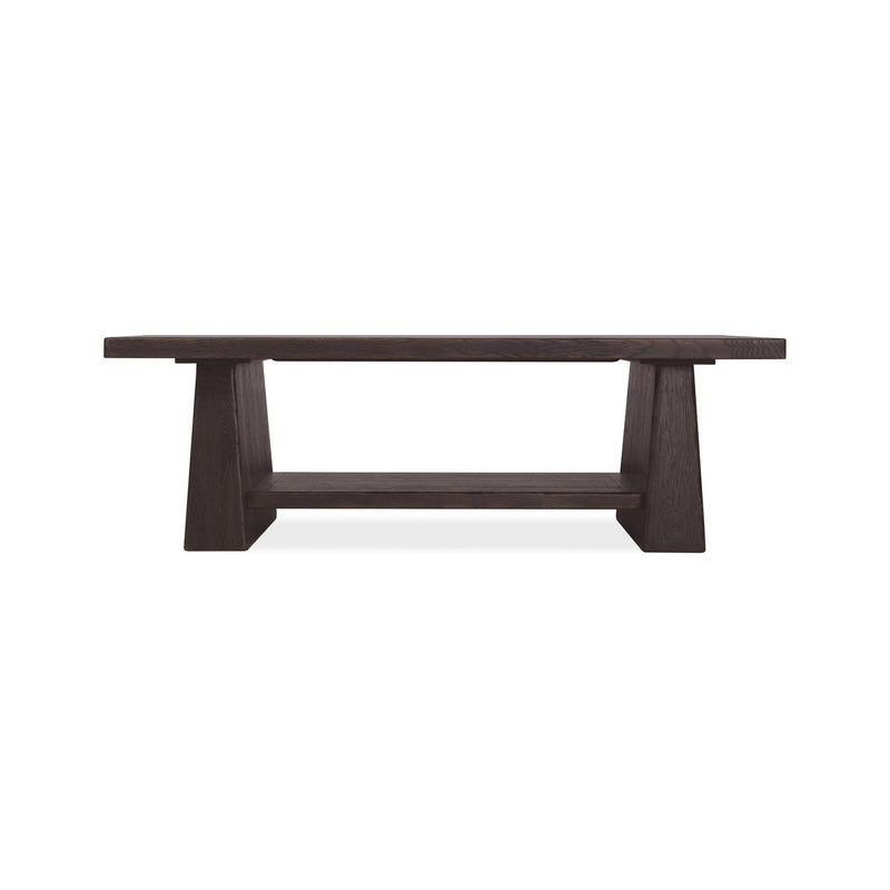 Driftwood Rectangle Cocktail Table - Burnt Timber