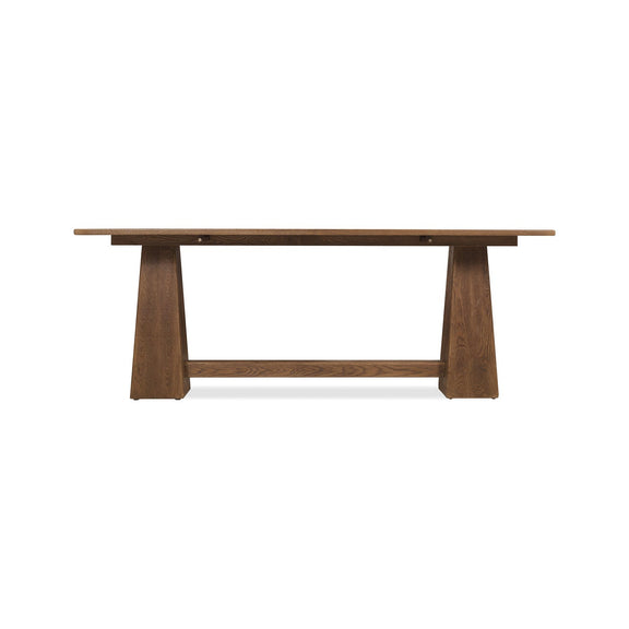 Driftwood Flip-Top Console Table - Worn Saddle