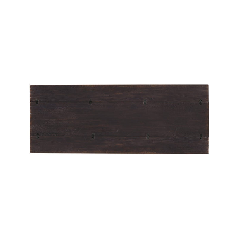Driftwood Flip-Top Console Table - Burnt Timber