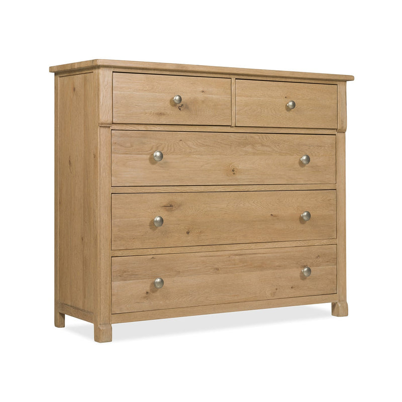 Driftwood Five-Drawer Chest - Buckboard