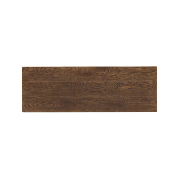 Driftwood Five-Drawer Chest - Worn Saddle