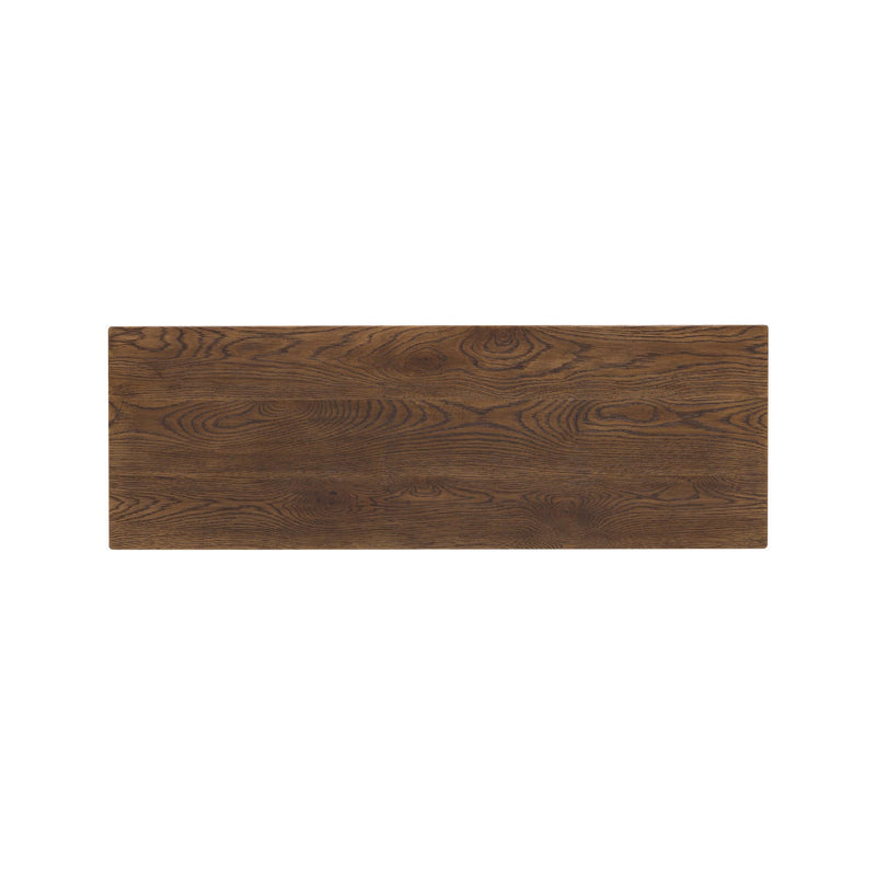 Driftwood Five-Drawer Chest - Worn Saddle