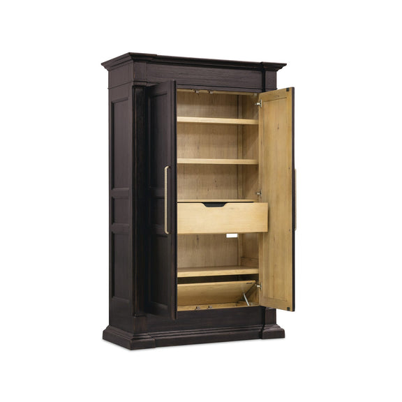 Driftwood Wardrobe - Burnt Timber