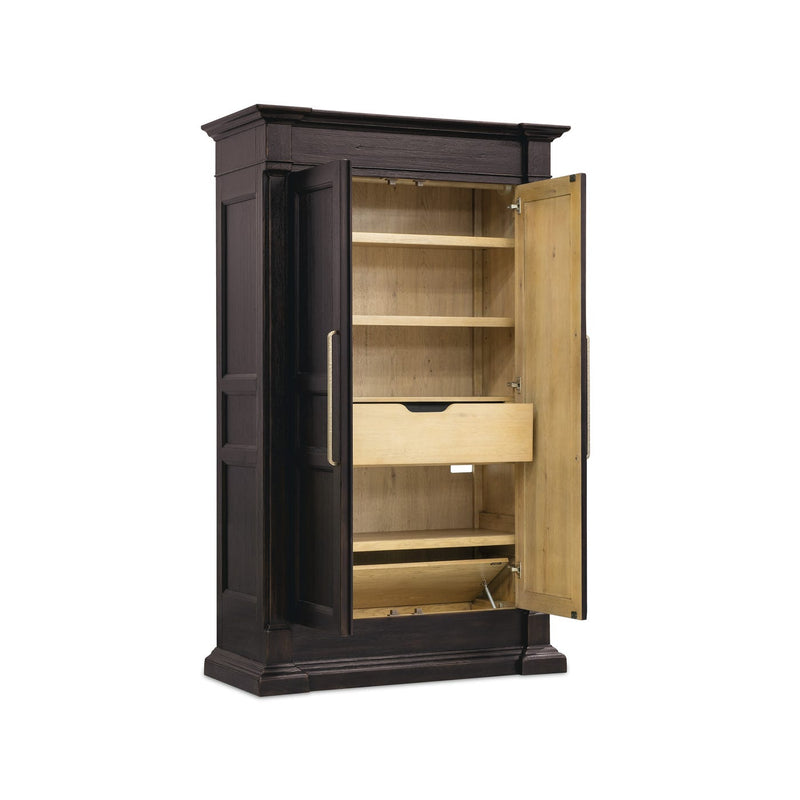 Driftwood Wardrobe - Burnt Timber