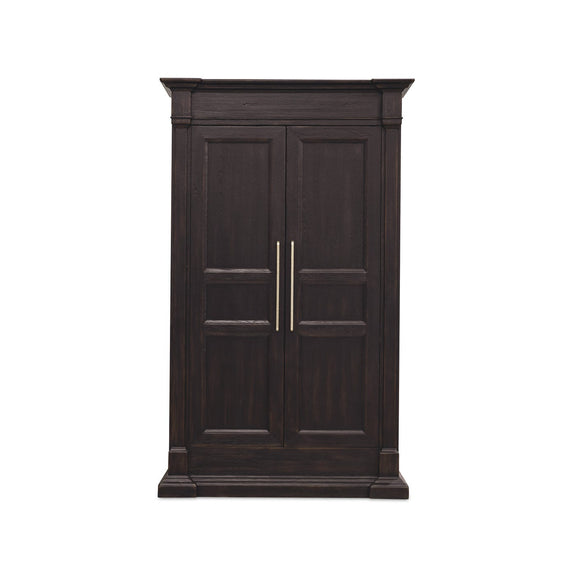 Driftwood Wardrobe - Burnt Timber