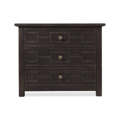 Driftwood Bachelors Chest - Burnt Timber