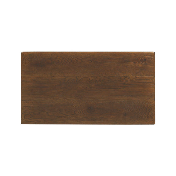 Driftwood Three-Drawer Nightstand - Worn Saddle