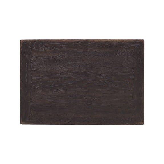 Driftwood One-Drawer Nightstand - Burnt Timber
